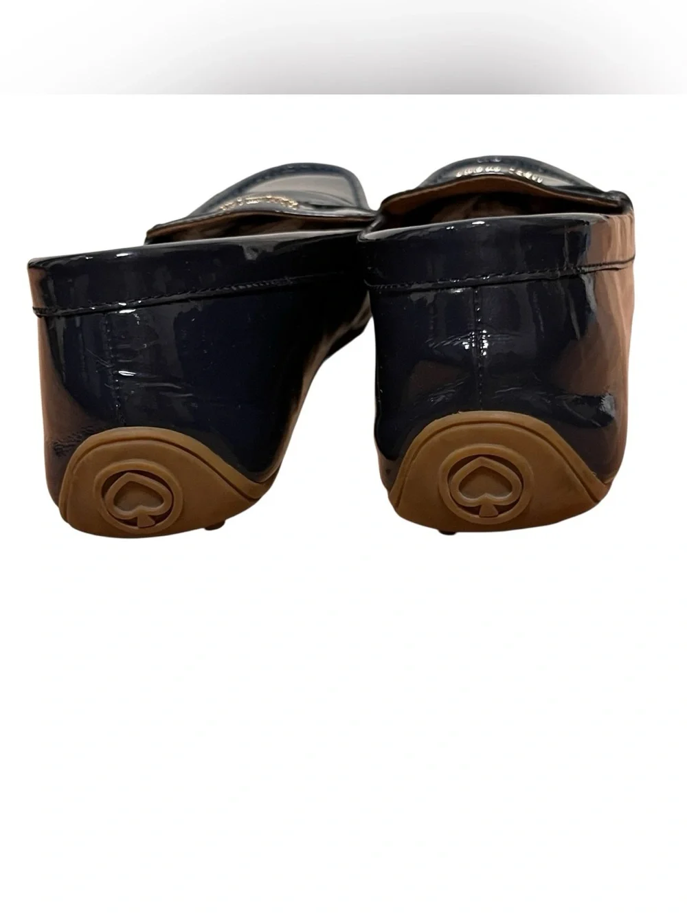 Kate Spade New York Deck Navy Patent Leather Driving Loafers Women’s Flats 9.5 - Picture 7 of 11